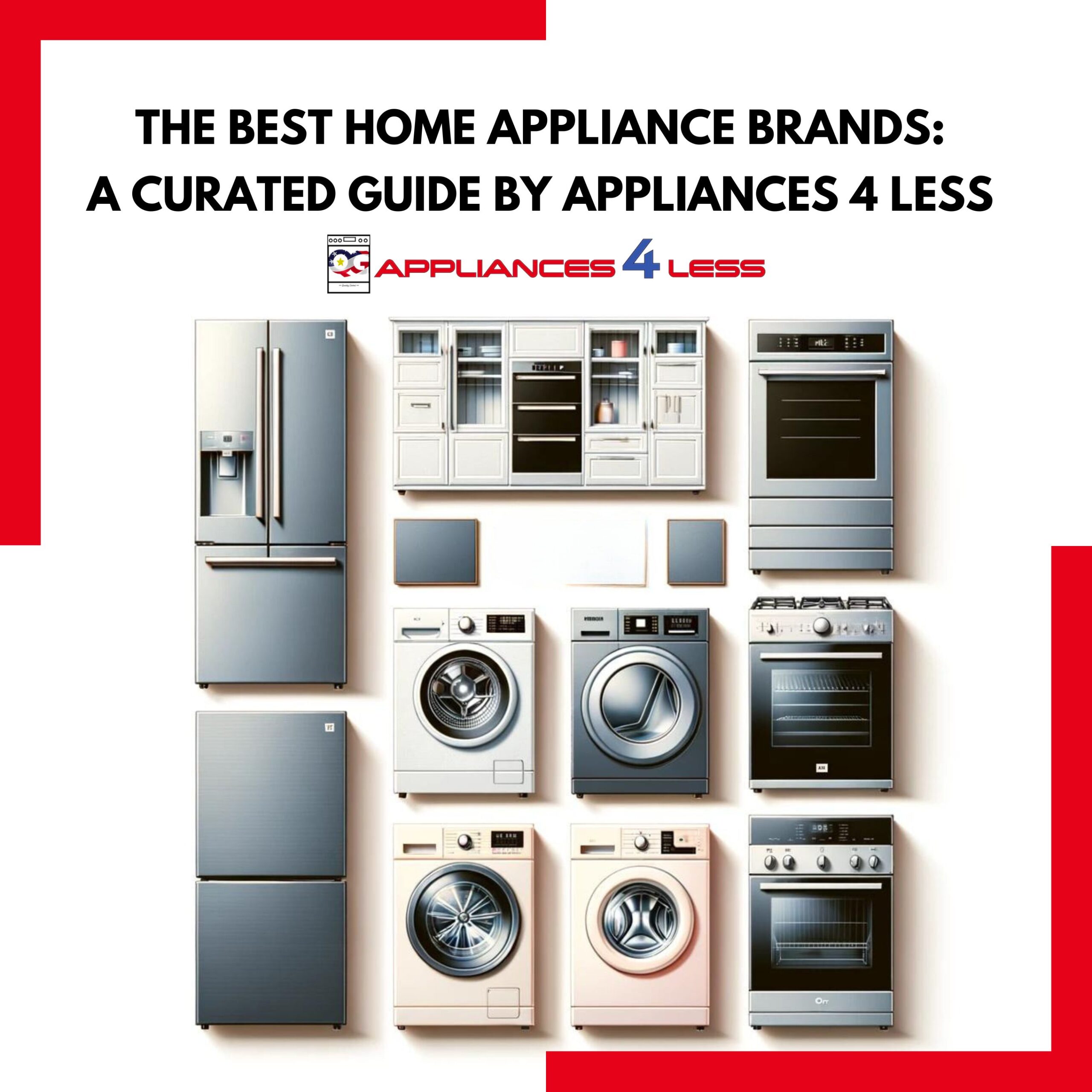 Top Home Appliance Brands - Discover Quality with A4L - Appliances 4 Less 