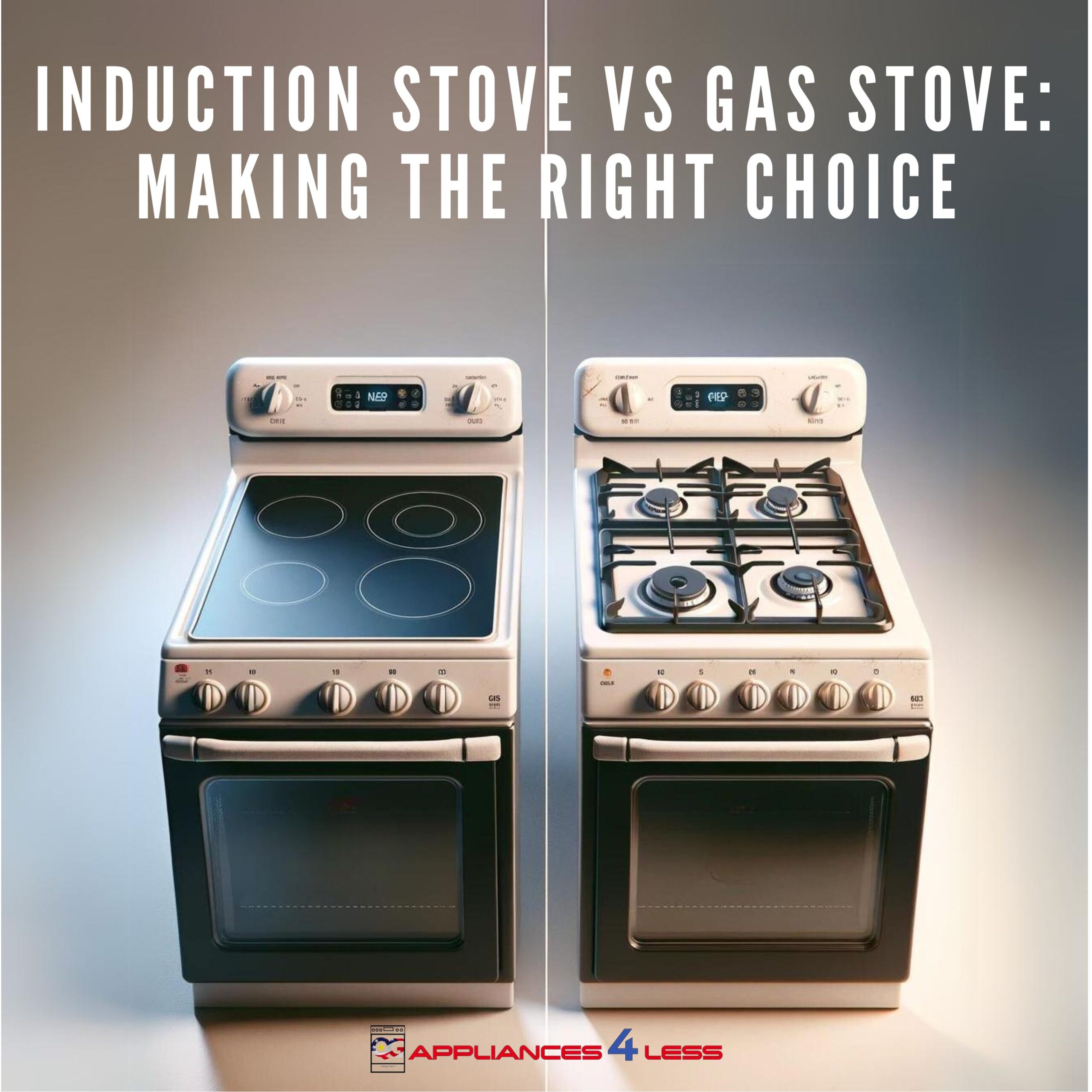 Induction vs Gas Stove Choose Right with A4L Insights Appliances 4 Less