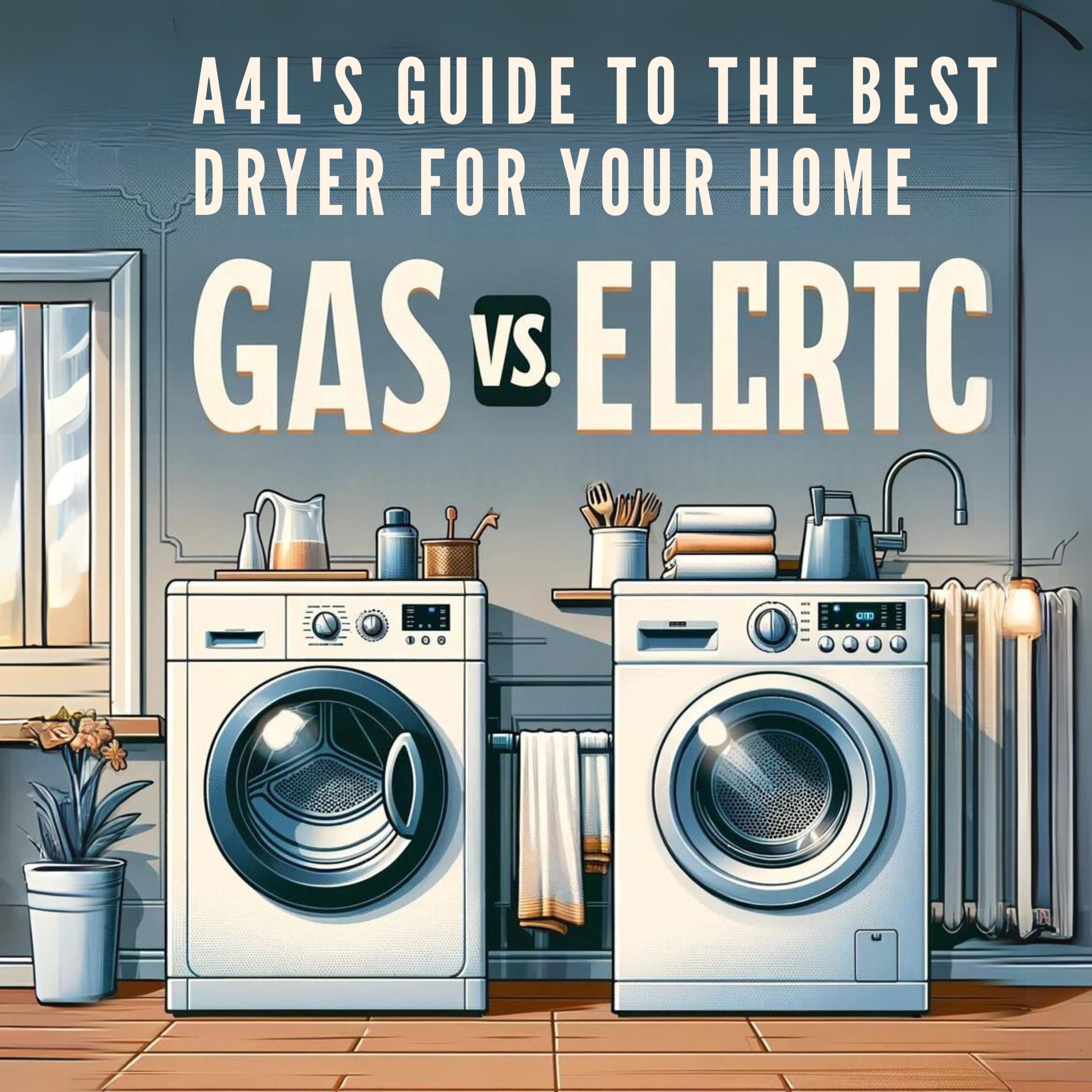 Choose the Right Dryer Gas vs. Electric at A4L Appliances 4 Less
