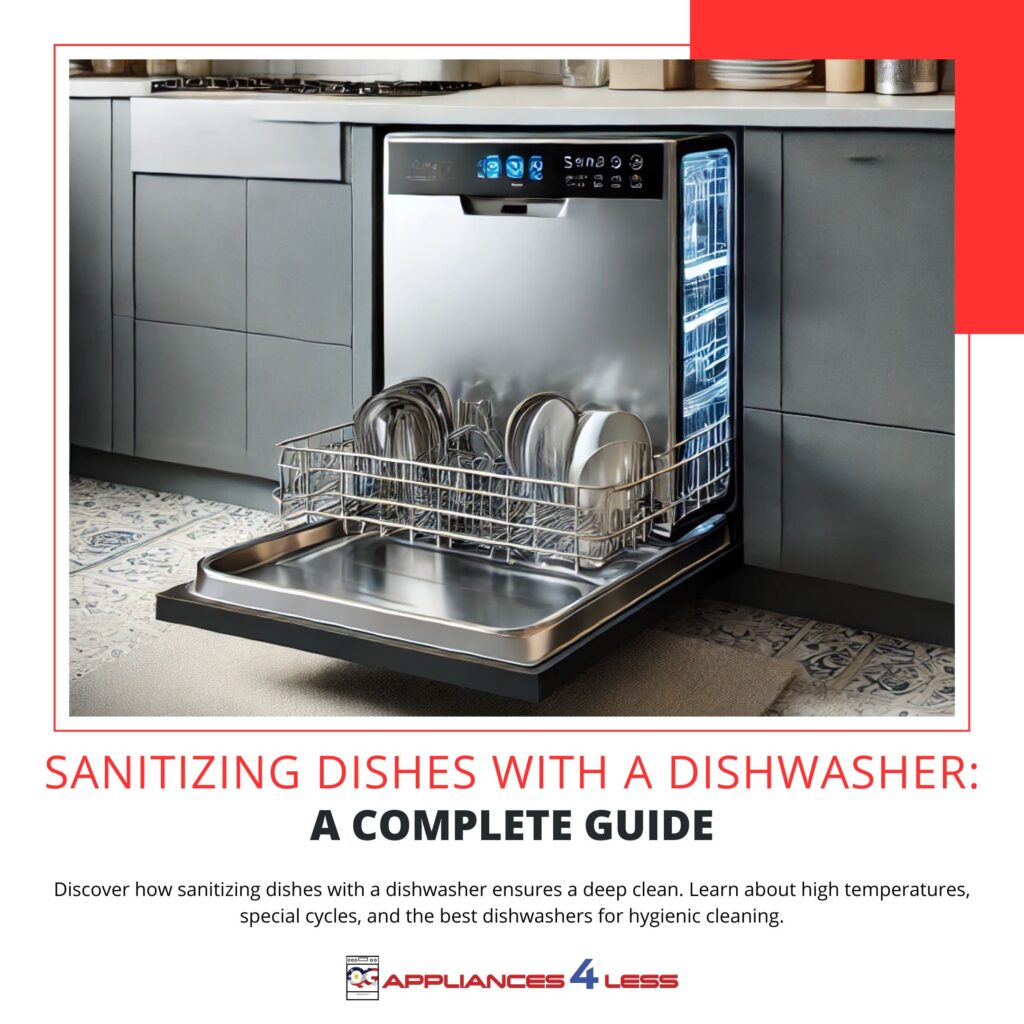 Sanitizing dishes