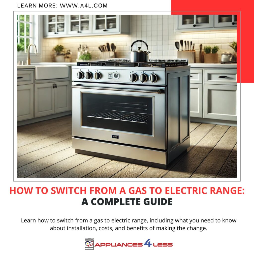 Switch from Gas to Electric Range