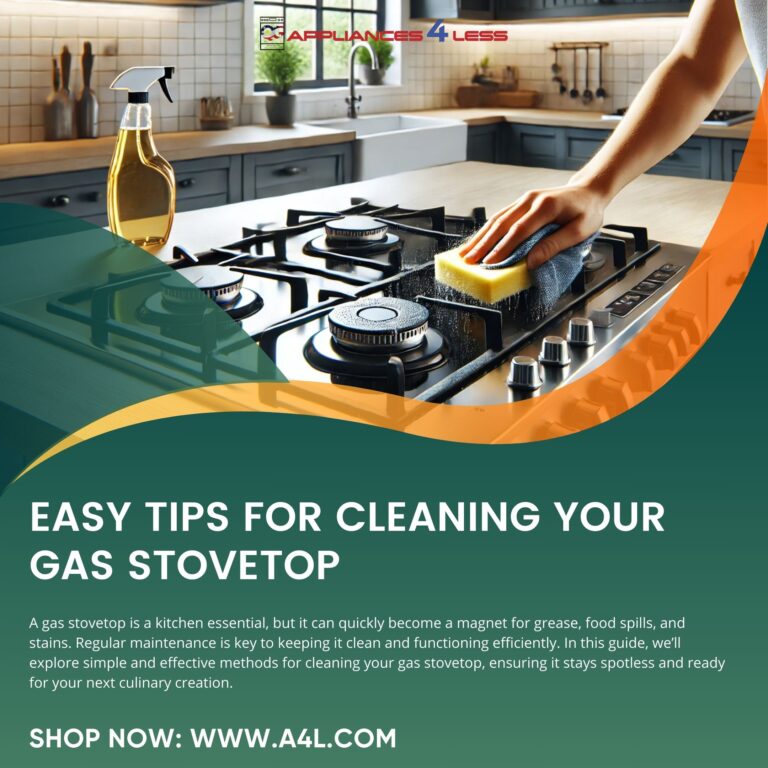 Cleaning your gas stovetop