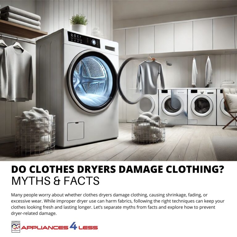 Do clothes dryers damage clothing