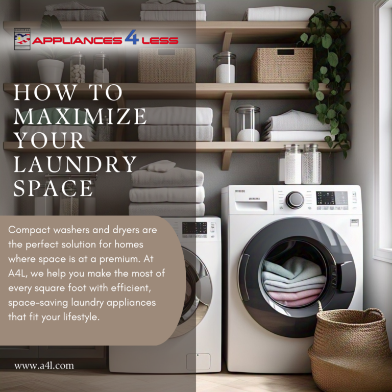 Compact washers and dryers