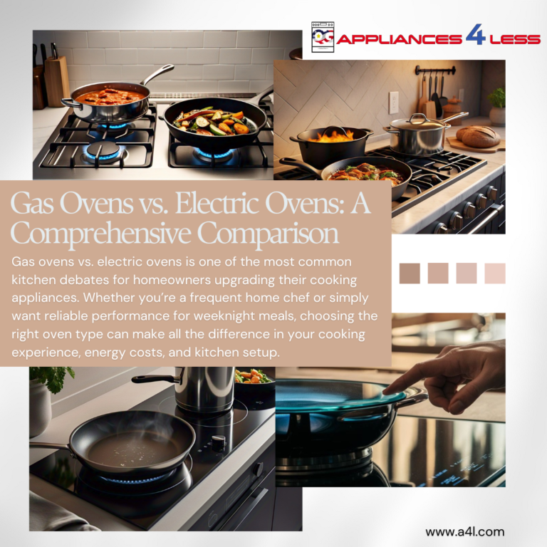 Gas ovens vs. electric ovens