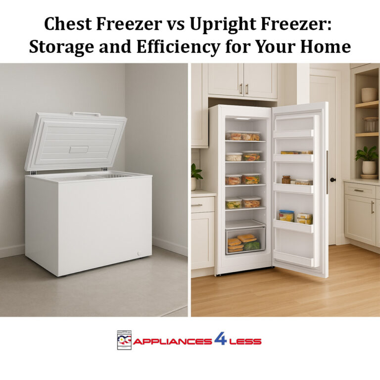 Chest freezer vs upright freezer