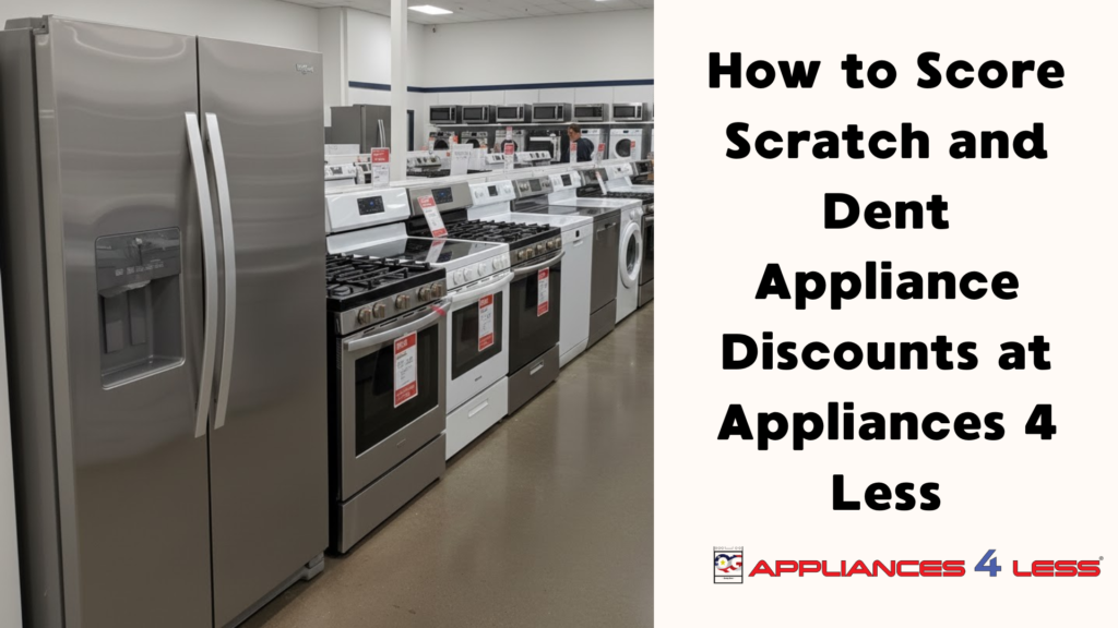 Scratch and Dent Appliances Deals