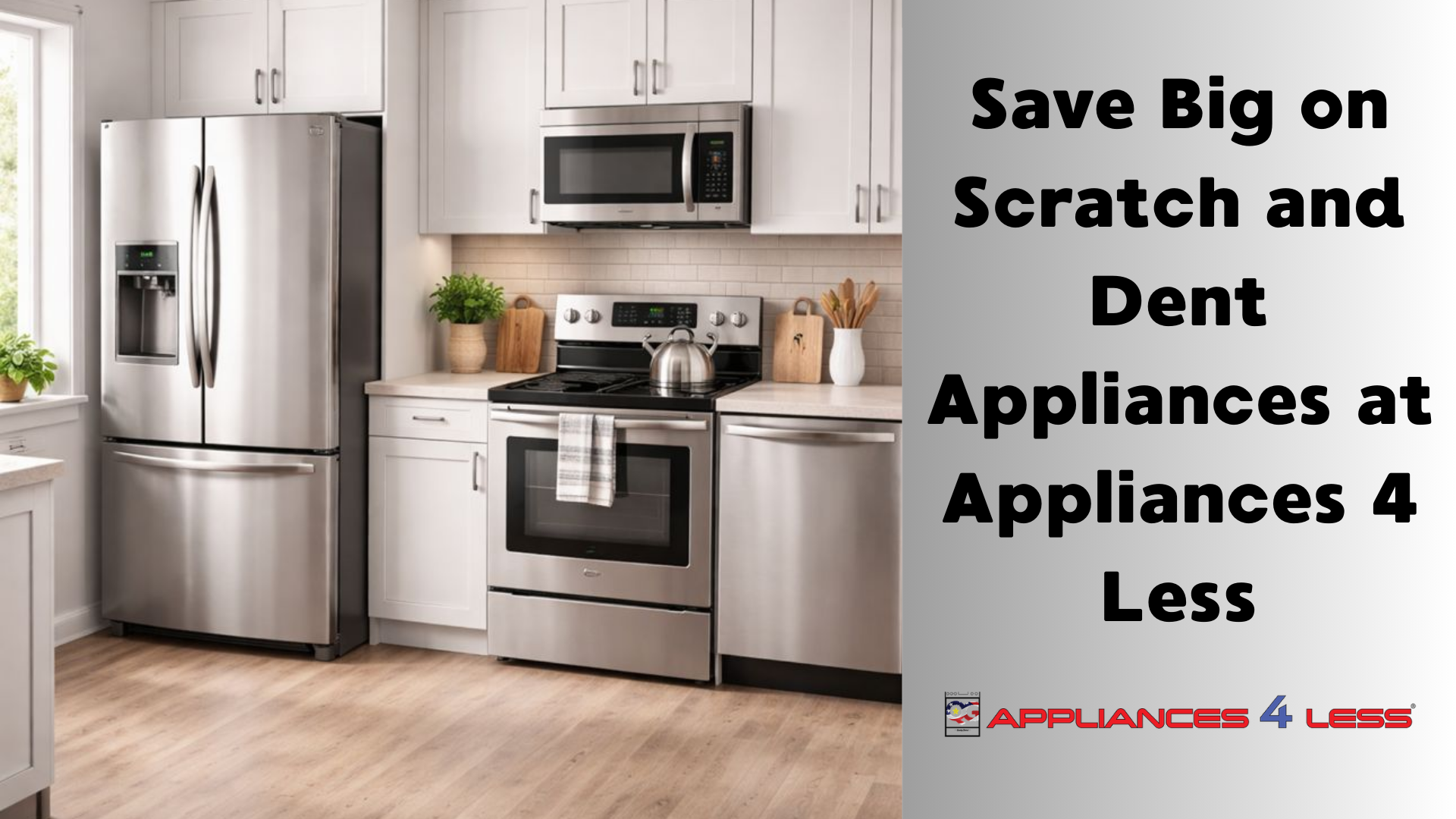 Save Big on Scratch and Dent Appliances at Appliances 4 Less ...