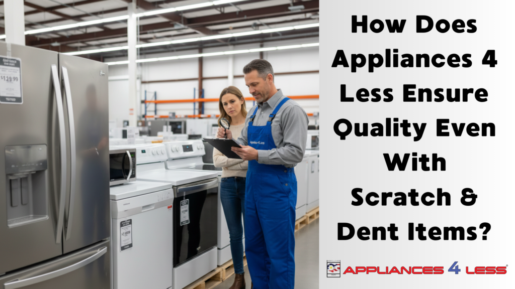 Quality Scratch & Dent Appliances