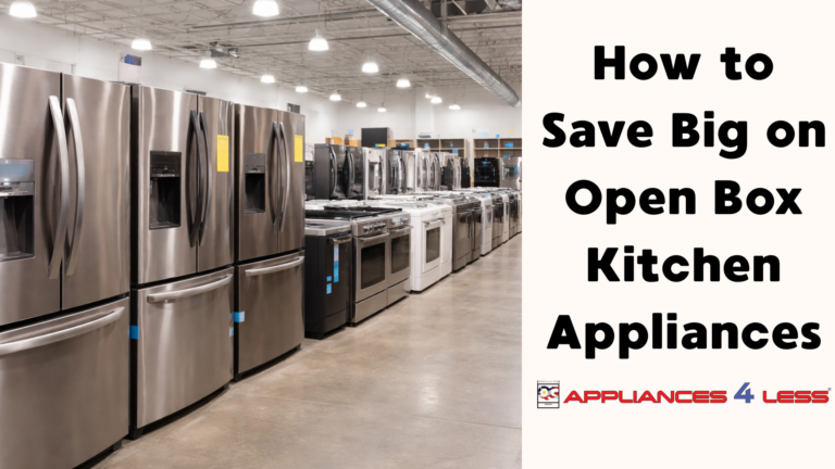 How to Save Big on Kitchen Appliances
