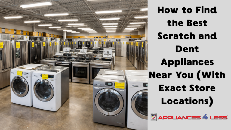 How to find best Scratch and Appliance Deals