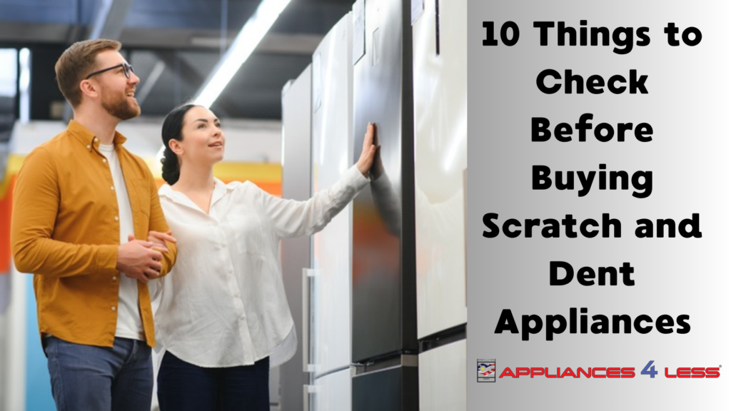 Things to Check Before Buying Appliances