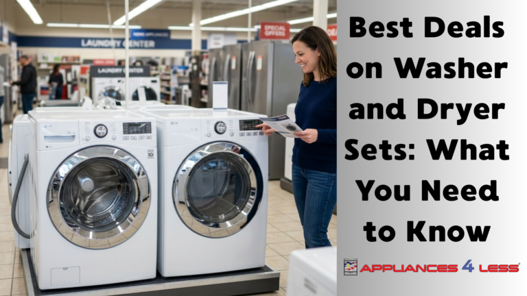 Washer & Dryer Sets Deals
