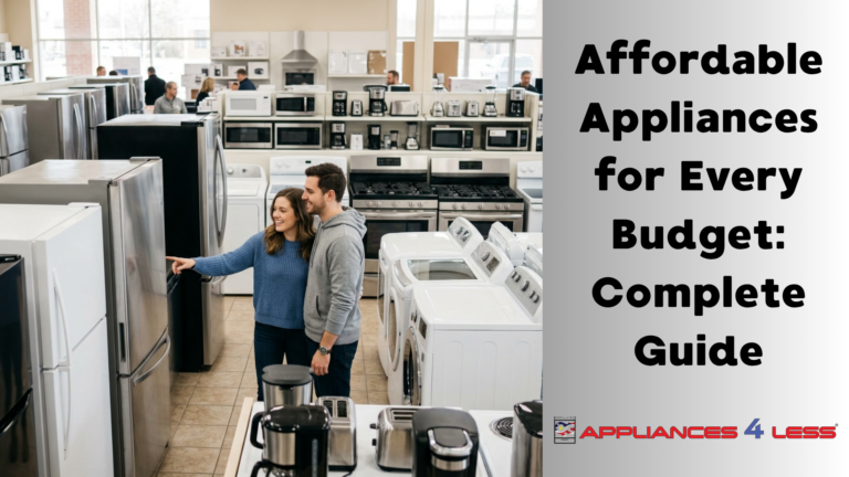Affordable Appliances Guide