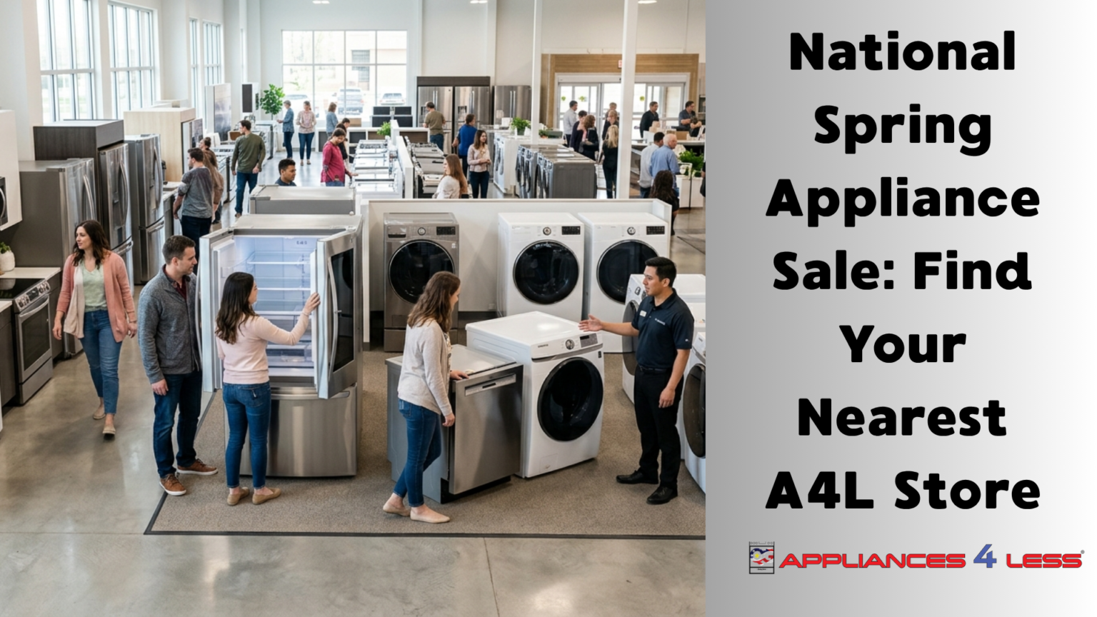 National Spring Appliance Sale Find Best Deals - Appliances 4 Less