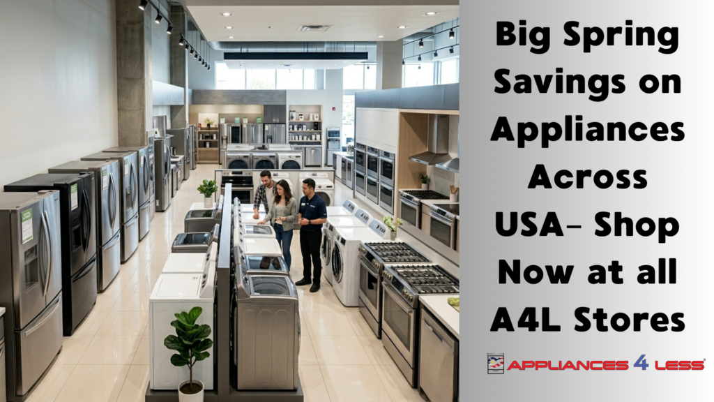 Spring Savings on Appliances