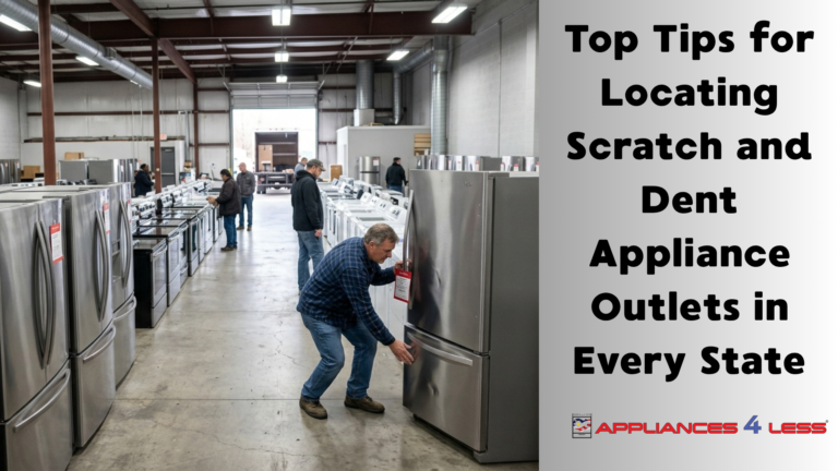 Locating tips for Scratch And Dent Appliance