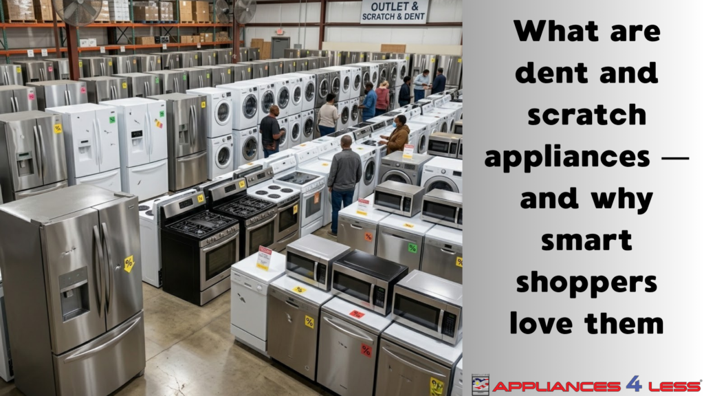 What Are Dent Scratch Appliances