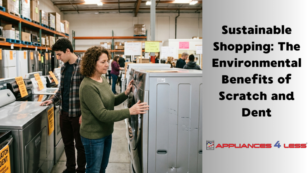 Environmental Benefits of Scratch and Dent Appliances