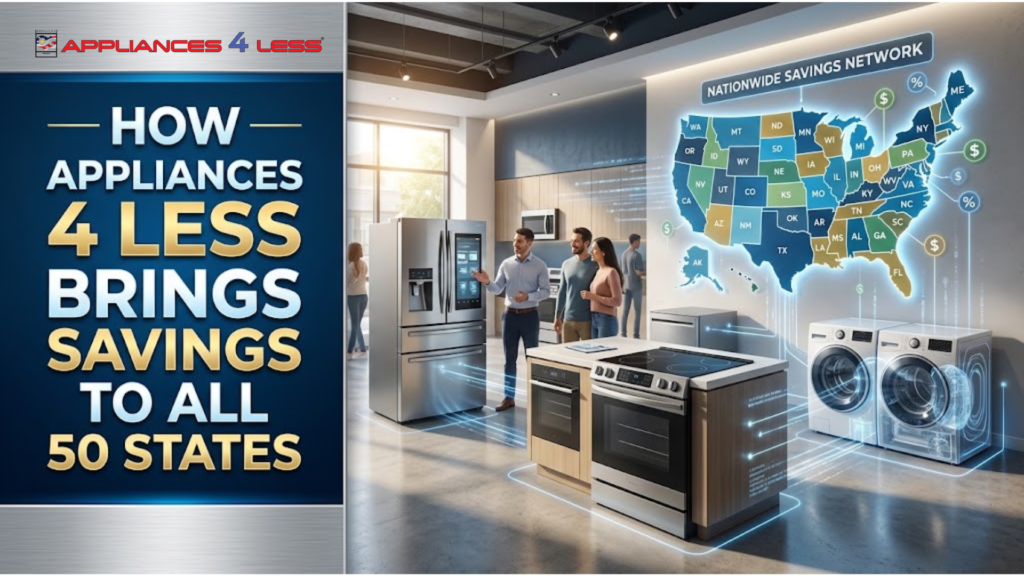 How Appliances 4 Less Brings Savings
